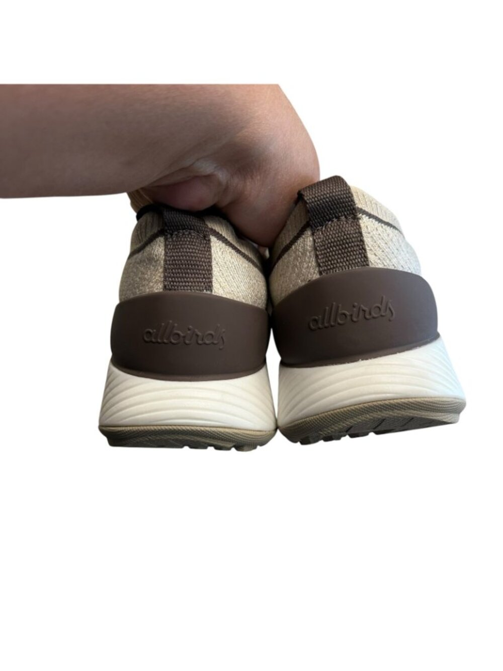 Allbirds Tree Gliders Sneakers Shoes Beige Brown Casual Comfort Women’s Size 8.5 - Picture 5 of 10